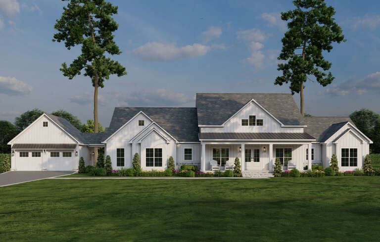 House Plan House Plan #30177 Front Elevation 