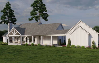 Modern Farmhouse House Plan #8318-00379 Elevation Photo