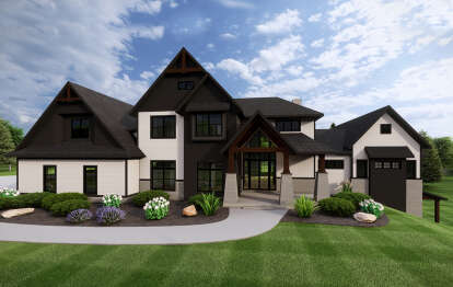 Craftsman House Plan #5032-00266 Elevation Photo