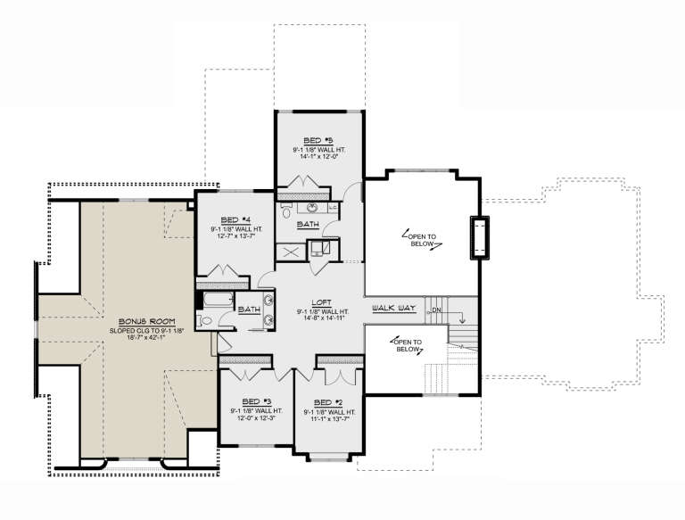 House Plan House Plan #30181 Drawing 2