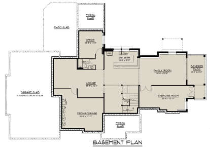 Basement for House Plan #5032-00266