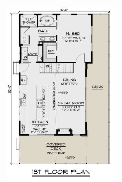 Main Floor for House Plan #5032-00267