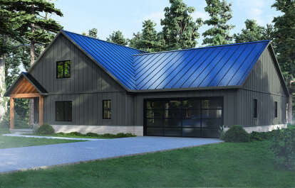 Modern Farmhouse House Plan #5032-00268 Elevation Photo