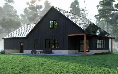 Modern Farmhouse House Plan #5032-00268 Elevation Photo