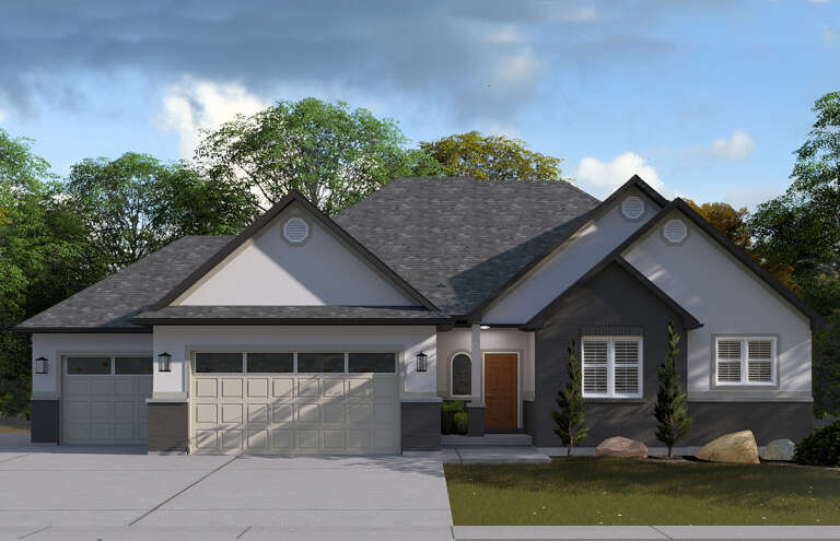House Plan House Plan #30187 Front Elevation