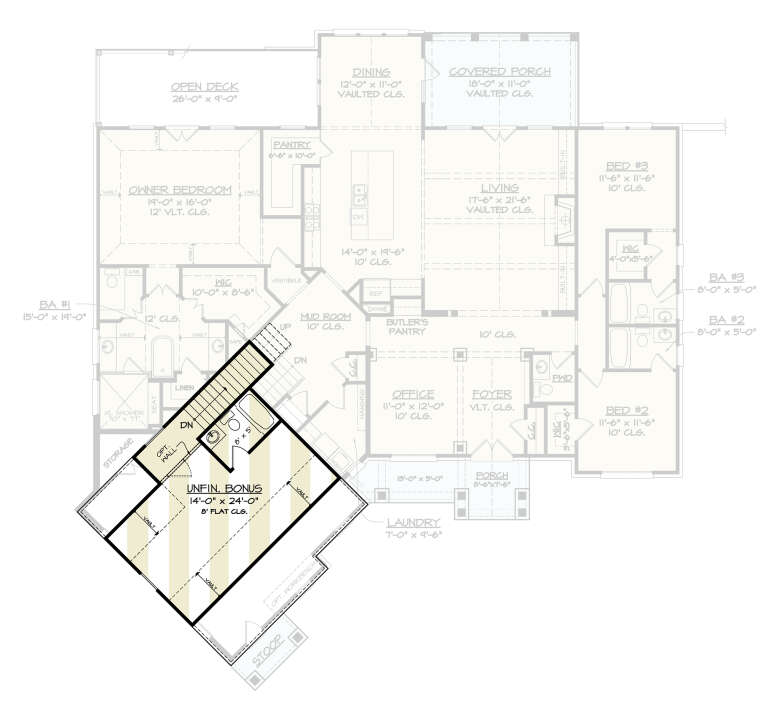 House Plan House Plan #30188 Drawing 2