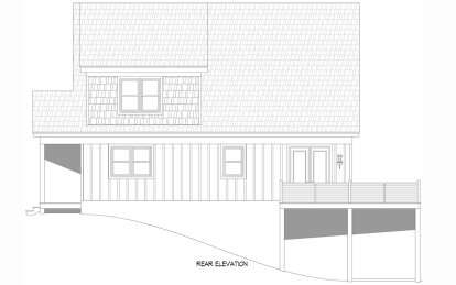 Craftsman House Plan #940-00957 Elevation Photo