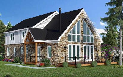 Craftsman House Plan #940-00958 Elevation Photo
