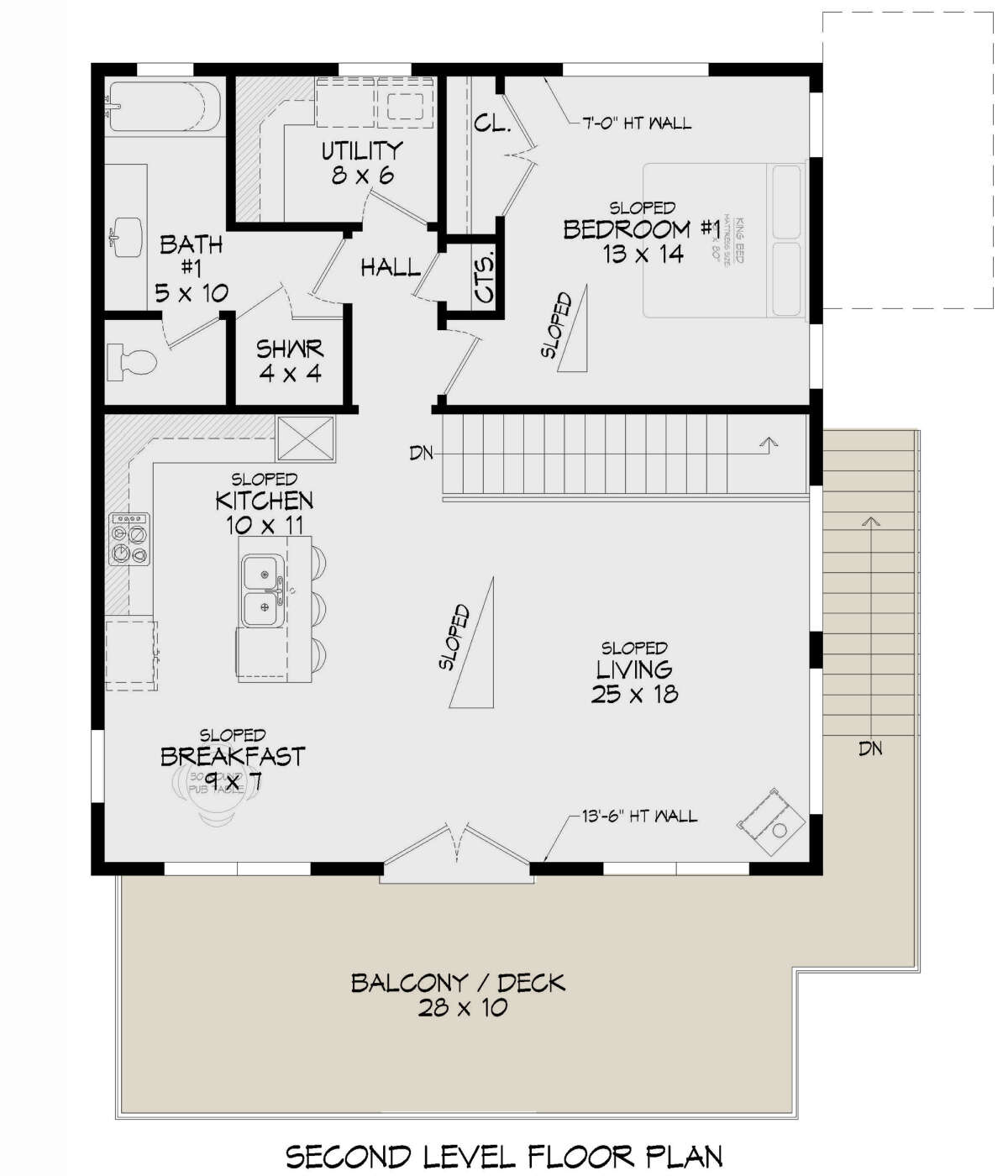 Contemporary Plan - 2,000 Square Feet, 3 Bedrooms, 2 Bathrooms | Floor ...
