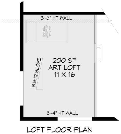 Loft for House Plan #940-00961