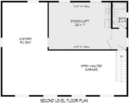 Second Floor for House Plan #940-00962