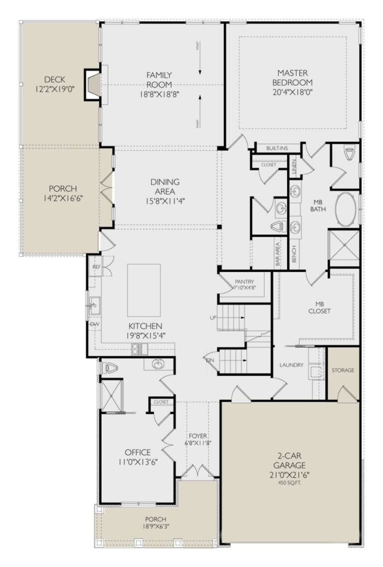 House Plan House Plan #30197 Drawing 1