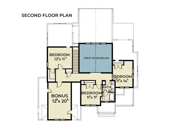 House Plan House Plan #30198 Drawing 2