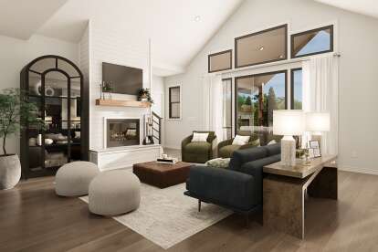Modern Farmhouse House Plan #2464-00120 Additional Photo