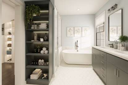 Modern Farmhouse House Plan #2464-00120 Additional Photo