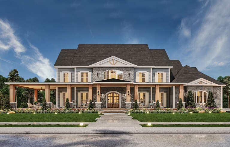 House Plan House Plan #30200 Front Elevation