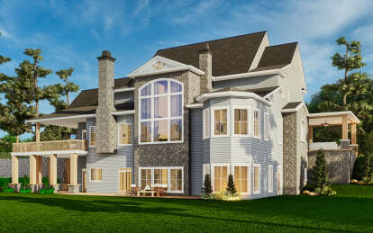 Craftsman House Plan #4195-00071 Elevation Photo