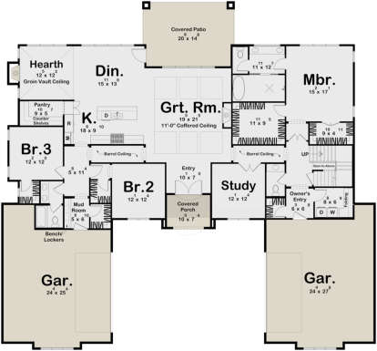 Main Floor for House Plan #963-00870
