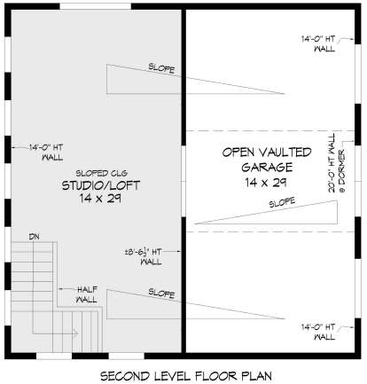 Second Floor for House Plan #940-00964