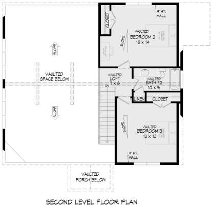 Second Floor for House Plan #940-00965