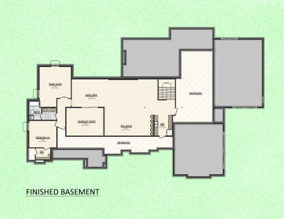 Basement for House Plan #1958-00032