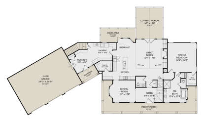 Main Floor for House Plan #957-00117