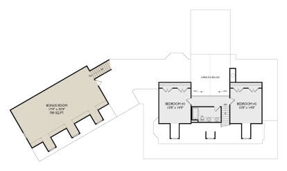 Second Floor for House Plan #957-00117