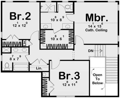 Second Floor for House Plan #963-00871