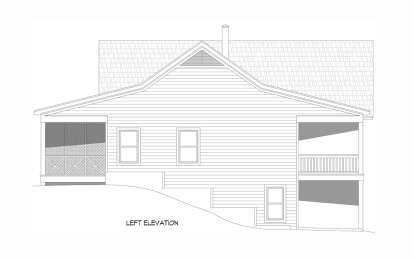 Mountain House Plan #940-00966 Elevation Photo