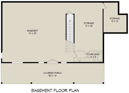 Basement for House Plan #940-00966
