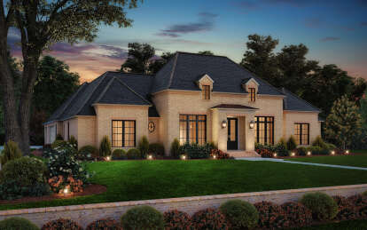 French Country House Plan #4534-00108 Elevation Photo