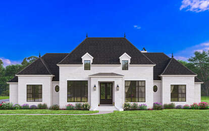 French Country House Plan #4534-00108 Elevation Photo
