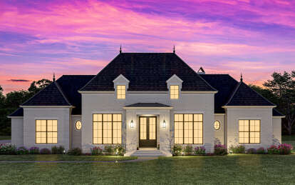 French Country House Plan #4534-00108 Elevation Photo