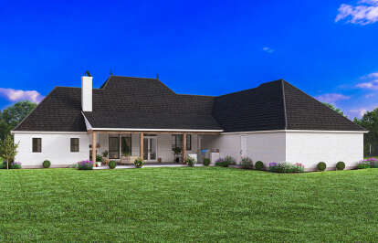 French Country House Plan #4534-00108 Elevation Photo
