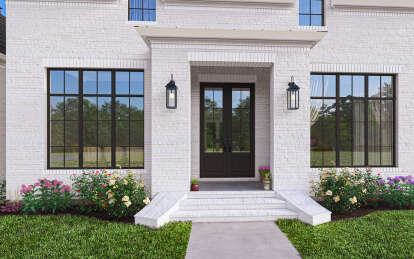 French Country House Plan #4534-00108 Elevation Photo