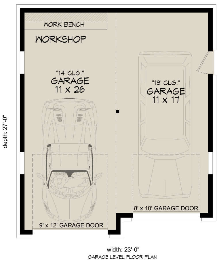 House Plan House Plan #30215 Drawing 1