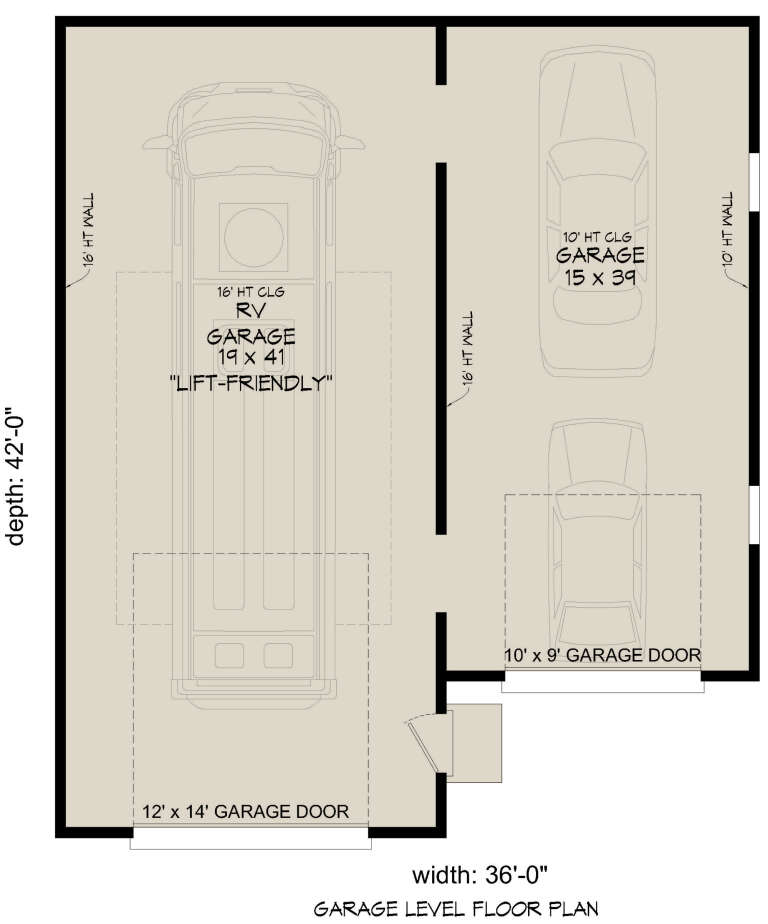 House Plan House Plan #30216 Drawing 1