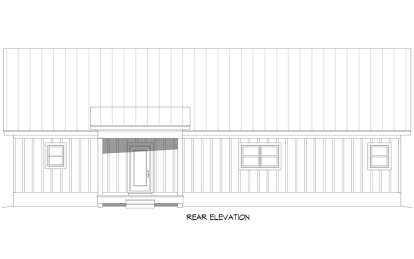 Mountain House Plan #940-00971 Elevation Photo