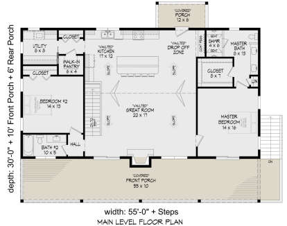 Main Floor  for House Plan #940-00971