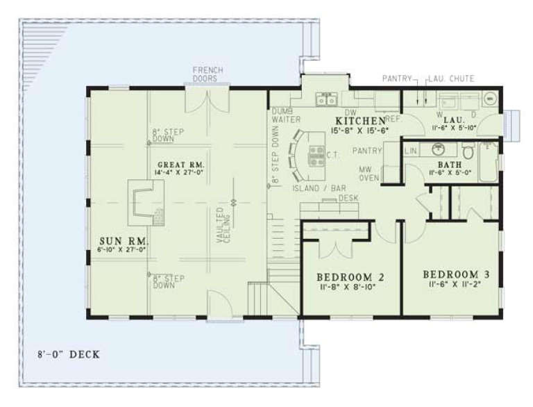 House Plan House Plan #3022 Drawing 1