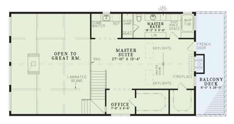 House Plan House Plan #3022 Drawing 2