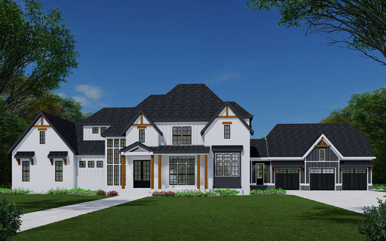 House Plan House Plan #30225 Front Elevation 