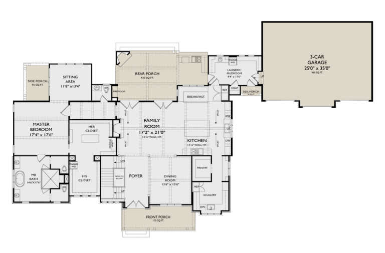 House Plan House Plan #30225 Drawing 1