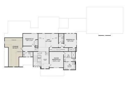 Second Floor for House Plan #957-00118