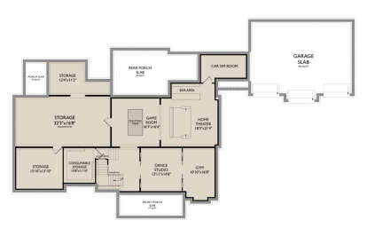 Basement for House Plan #957-00118