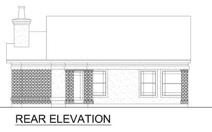 Contemporary House Plan #5445-00518 Elevation Photo