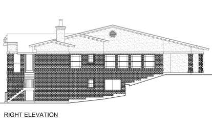 Contemporary House Plan #5445-00518 Elevation Photo