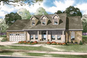 Country House Plan #110-00084 Elevation Photo