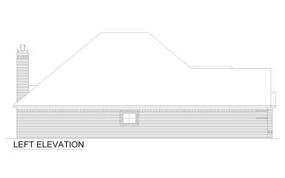 European House Plan #5445-00522 Elevation Photo