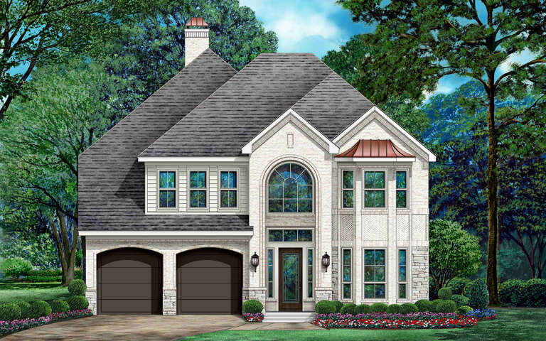 House Plan House Plan #30233 Front Elevation 
